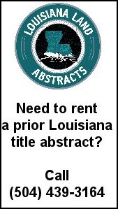 Louisiana Land Rental Ad
